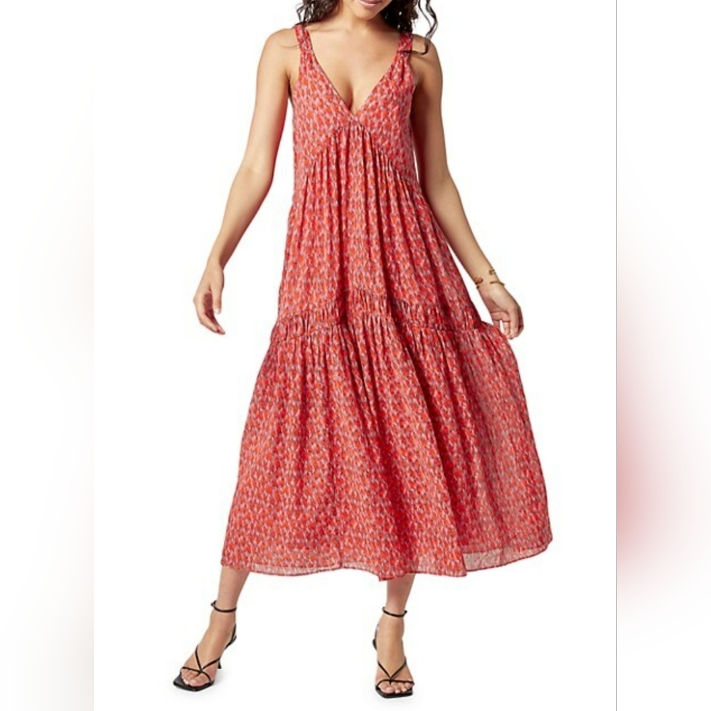 Joie Womens Flowy Long Maxi Dress